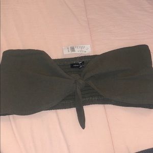 Kendall & Kylie tie up tube top